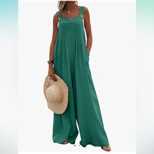 Elegant Green Jumpsuit